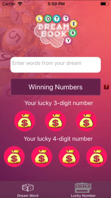 Lottery DreamBook screenshot