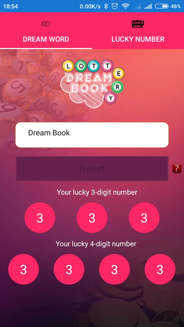 Lottery DreamBook screenshot